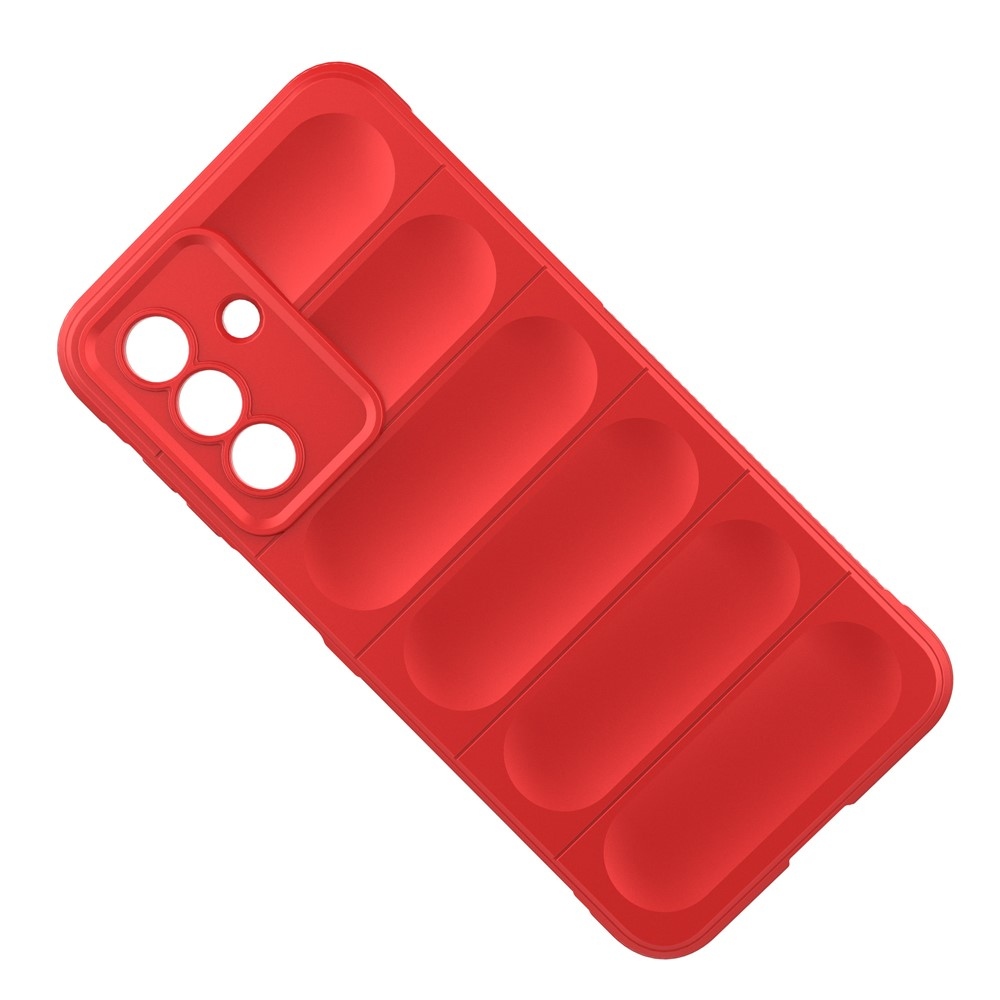 Rugg odolný gelový obal na Samsung Galaxy A17 4G/5G - červený