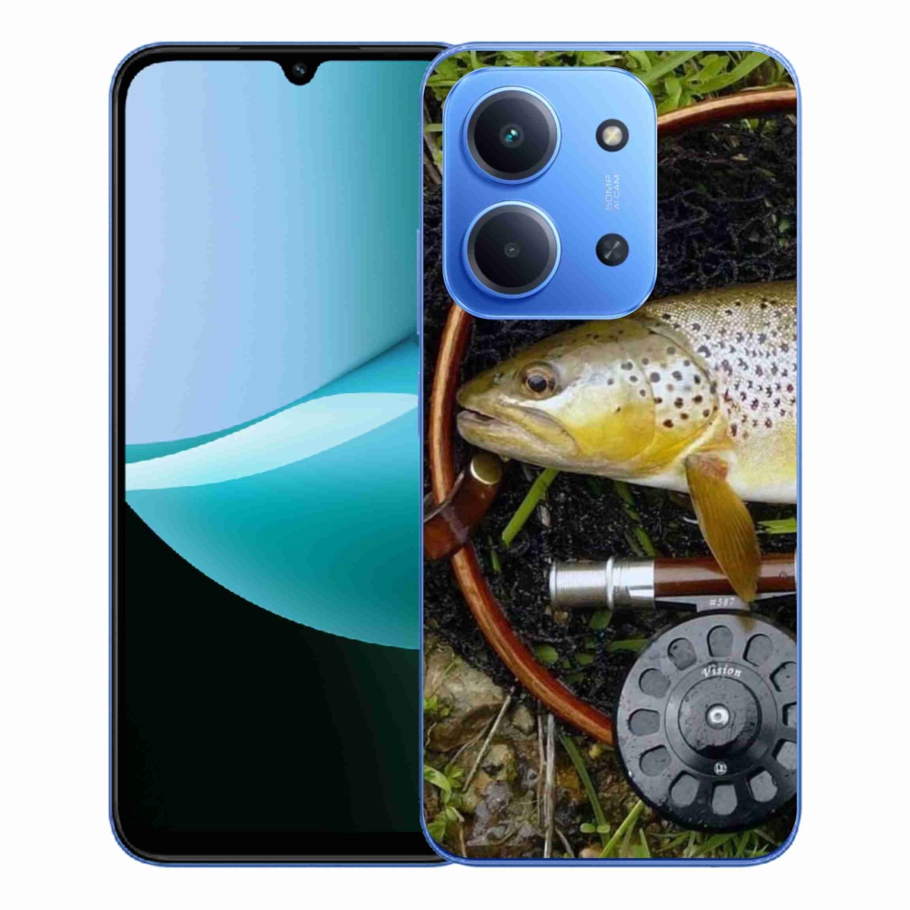 Gelový kryt mmCase na Xiaomi Redmi 15C 4G/5G (173mm) - pstruh 2