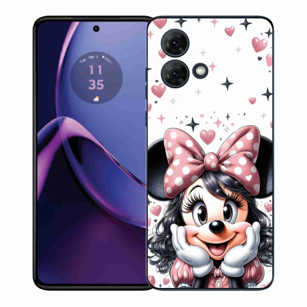 Gelový kryt mmCase na Motorola Moto G84 5G - minnie