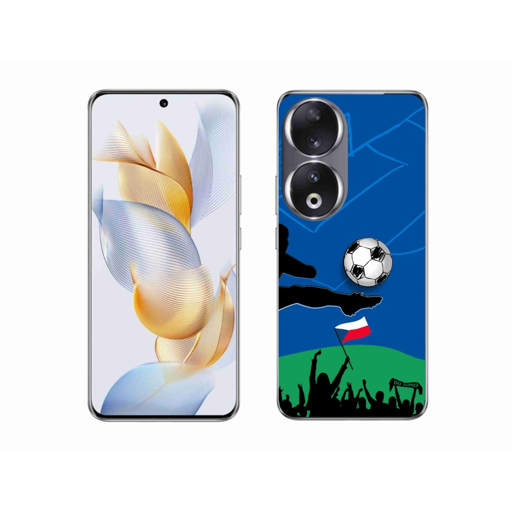 Gelový kryt mmCase na Honor 90 - fanoušci fotbalu