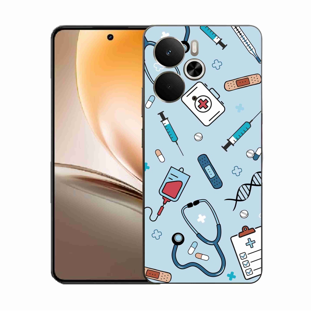 Gelový kryt mmCase na Realme 14 5G - zdravotnictví 1