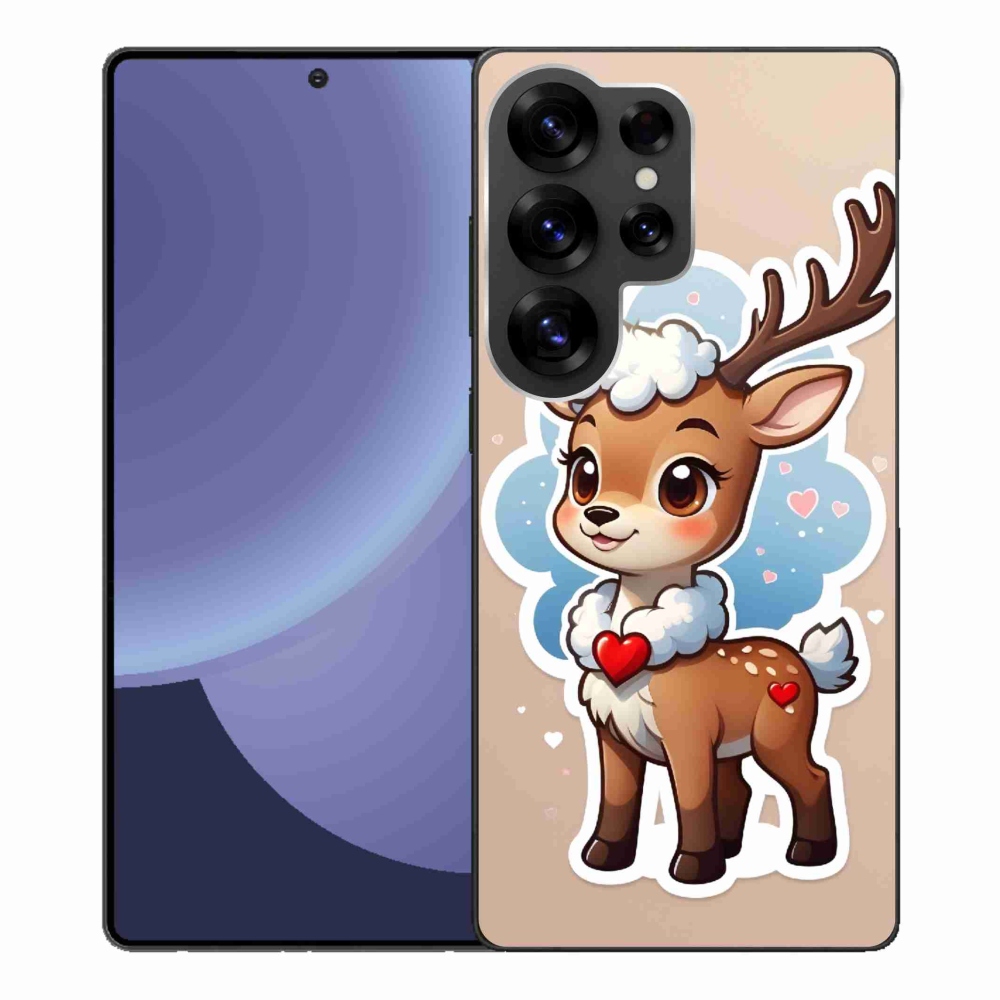 Gelový kryt mmCase na Samsung Galaxy S25 Ultra - kreslený sob