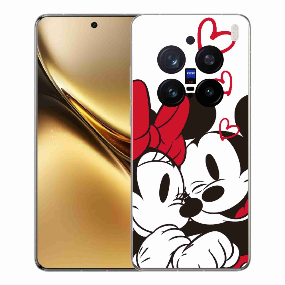 Gelový kryt mmCase na Vivo X200 Pro 5G - minnie a mickey