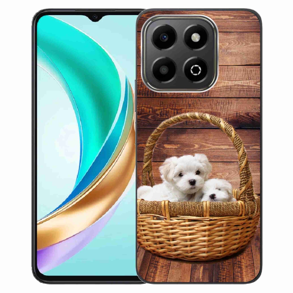 Gelový kryt mmCase na Honor X6b - štěňátka