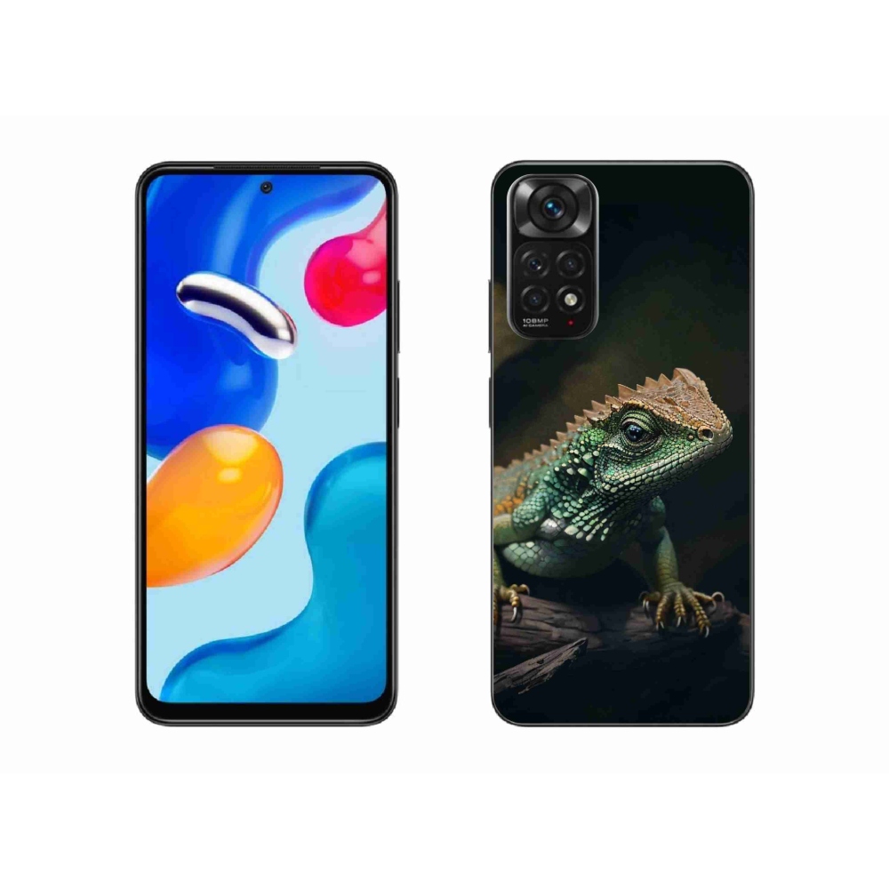 Gelový kryt mmCase na Xiaomi Redmi Note 11 4G - ještěr