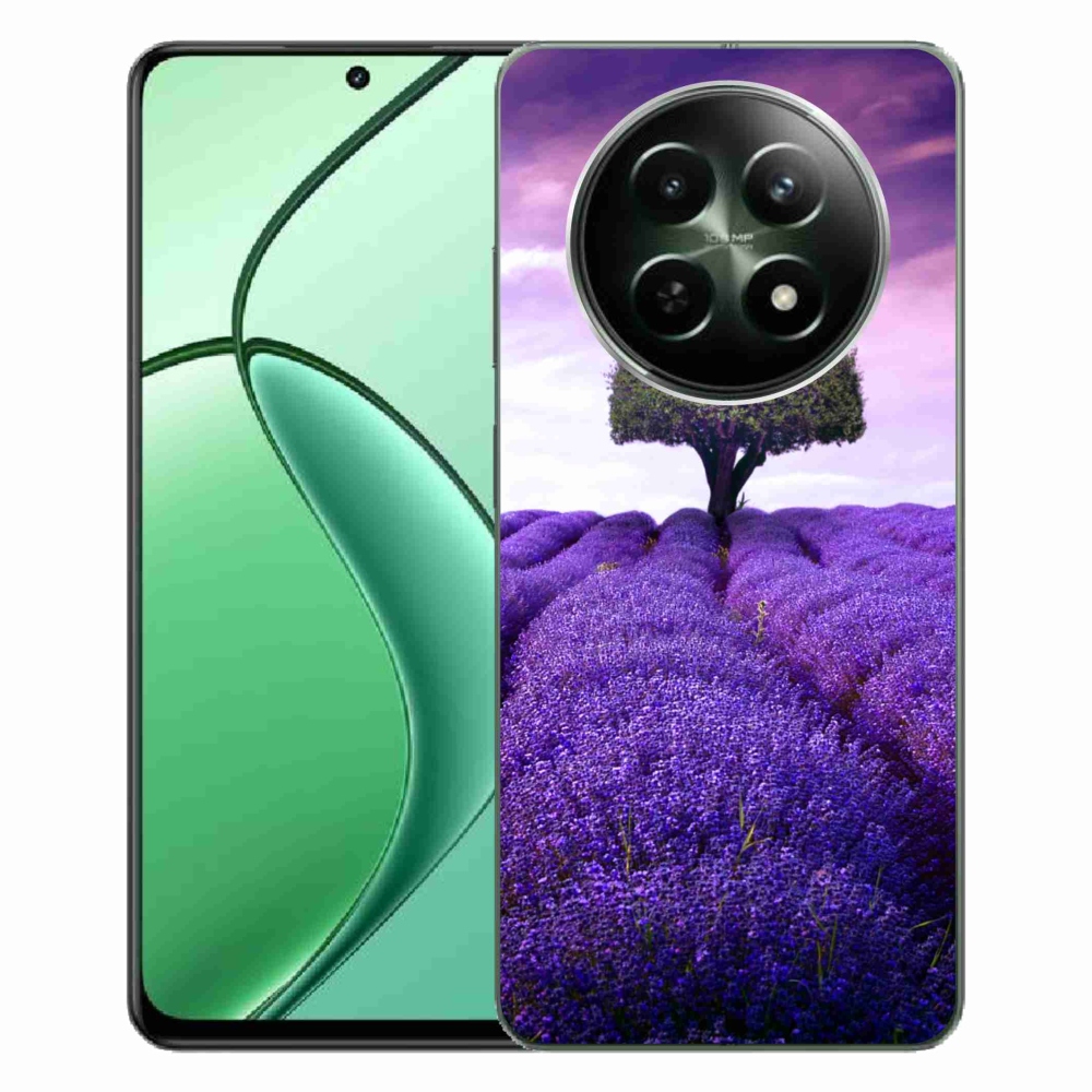 Gelový kryt mmCase na Realme 12 5G/12x 5G - levandulová louka