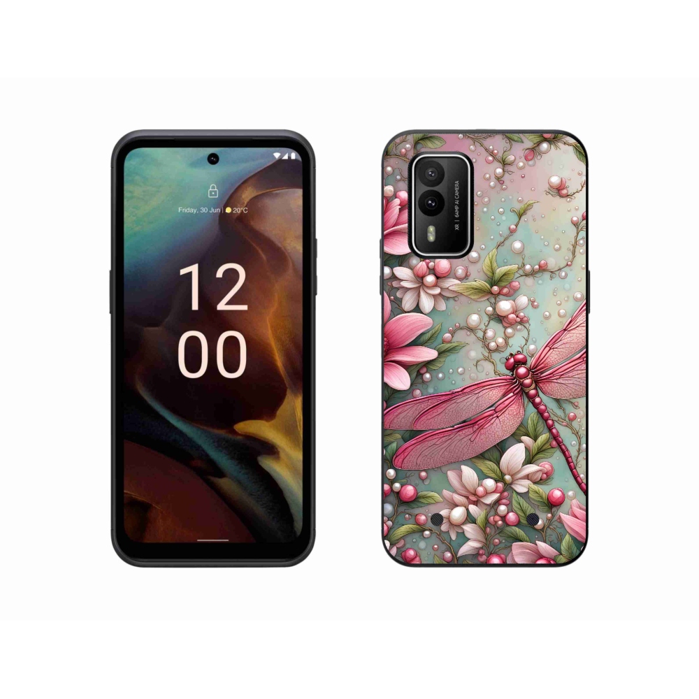 Gelový kryt mmCase na Nokia XR21 - vážka