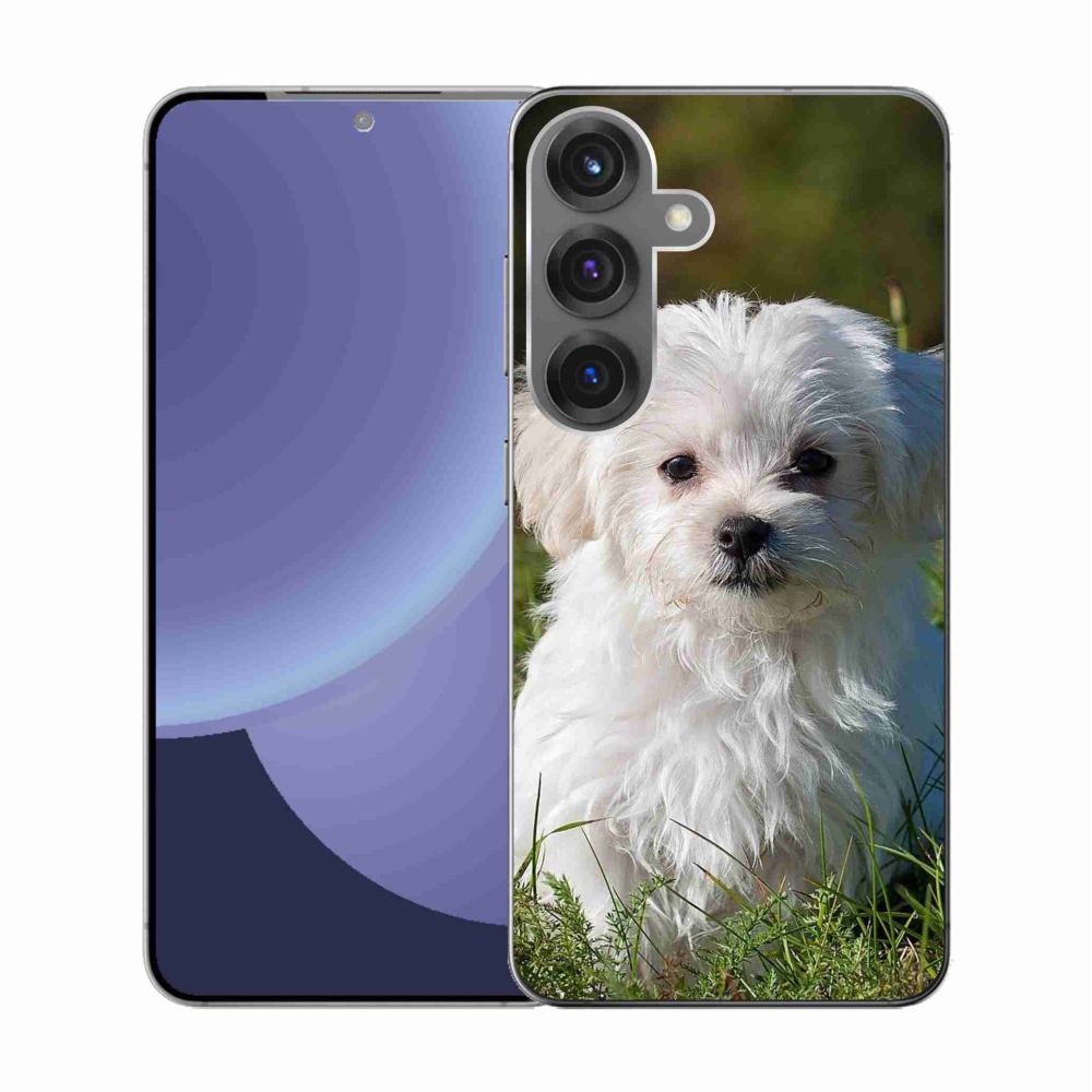 Gelový kryt mmCase na Samsung Galaxy S25 - bišonek