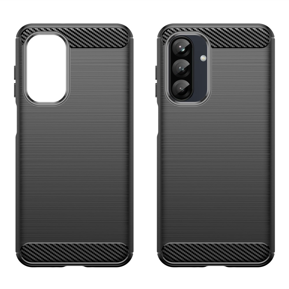 Carbon odolný gelový obal na Samsung Galaxy A26 5G - černý