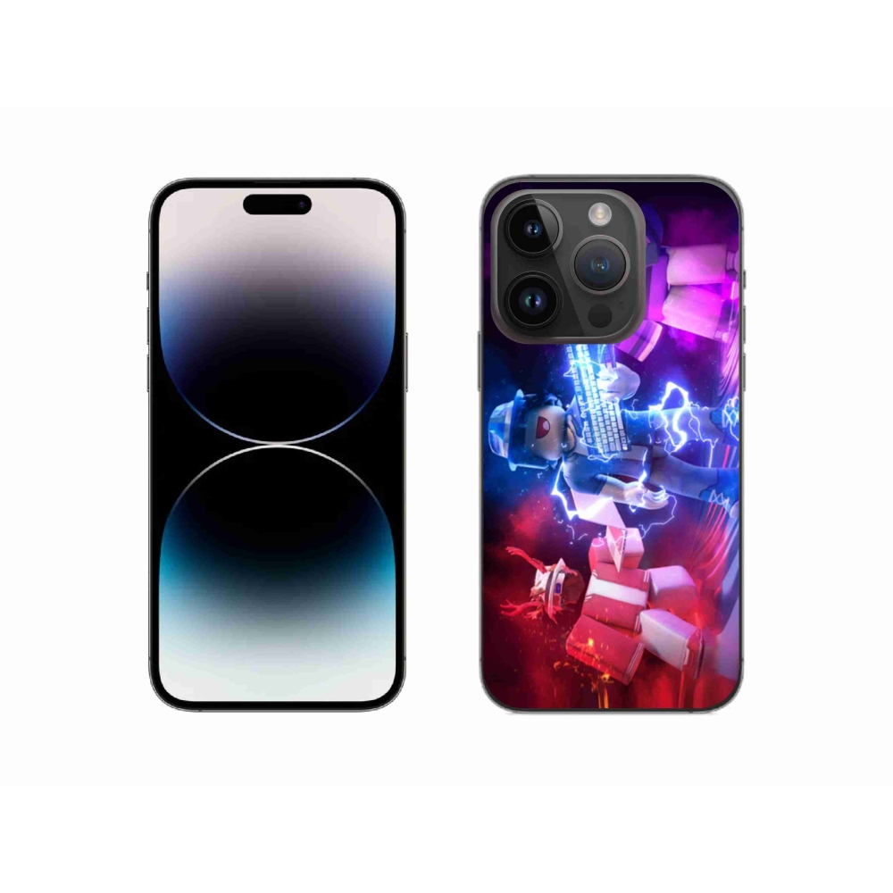Gelový kryt mmCase na iPhone 14 Pro 6.1 - roblox