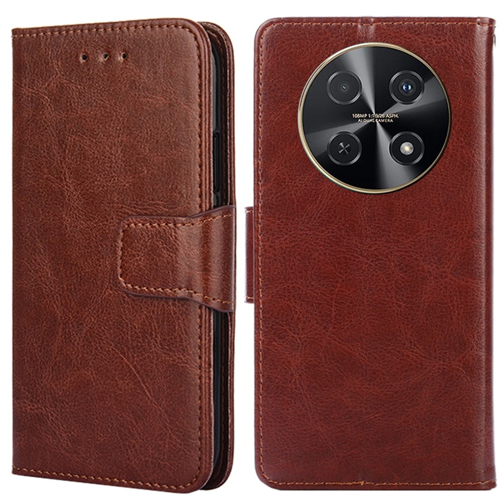 Case knížkové pouzdro na Huawei Nova 12i - hnědé