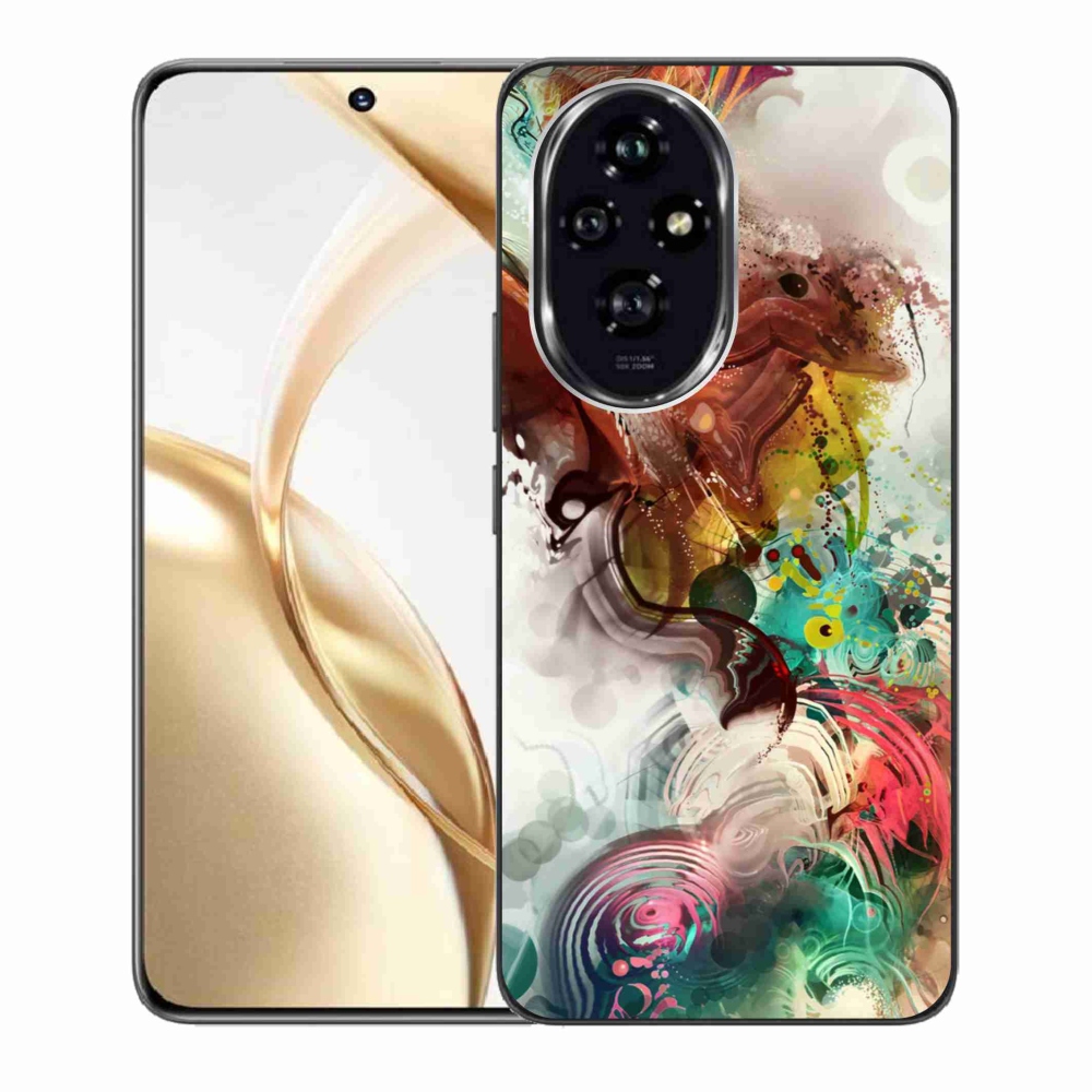 Gelový kryt mmCase na Honor 200 5G - abstrakt 1