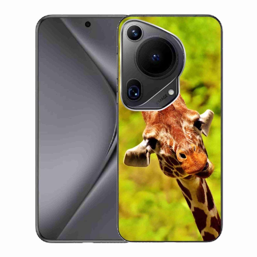 Gelový kryt mmCase na Huawei Pura 70 Ultra - žirafa
