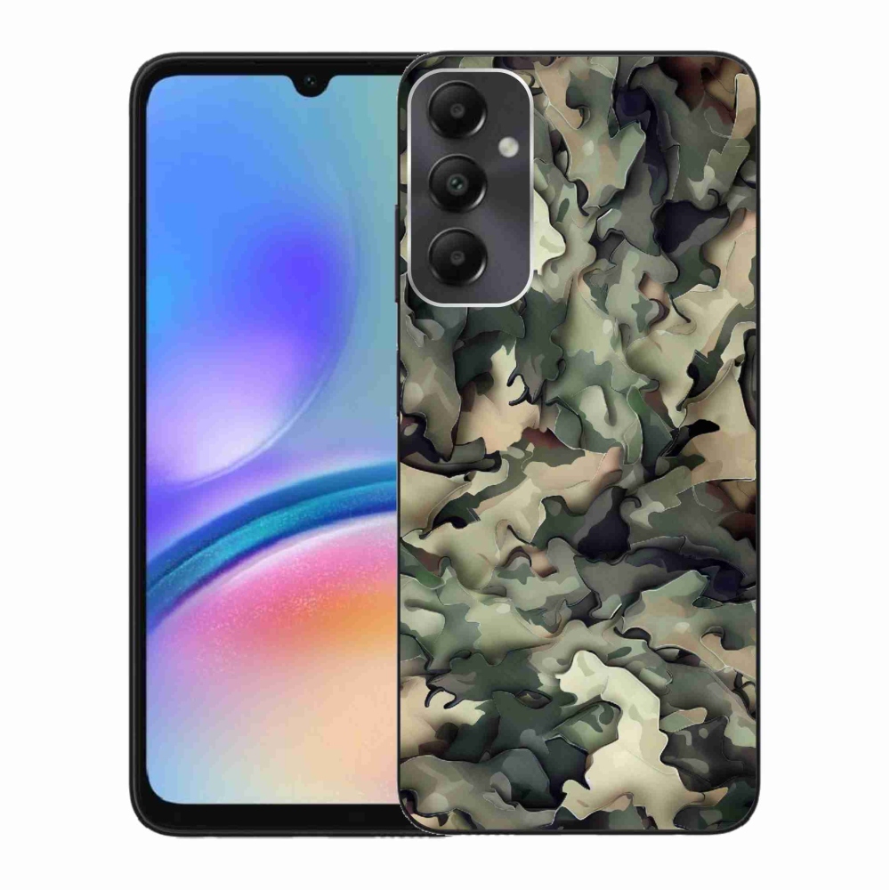 Gelový kryt mmCase na Samsung Galaxy A05s - maskáčový vzor 9