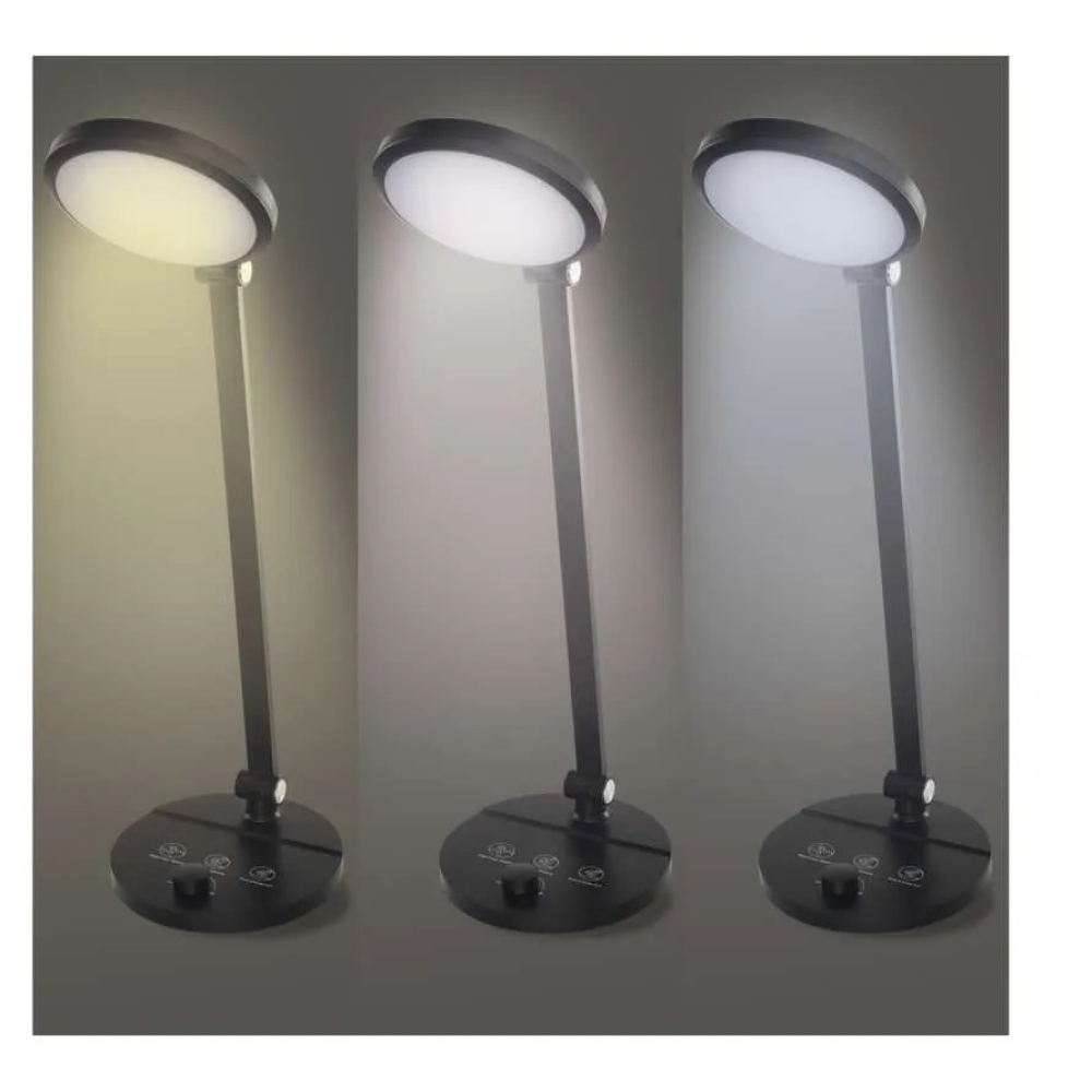 LED stolní lampa CHARLES - černá
