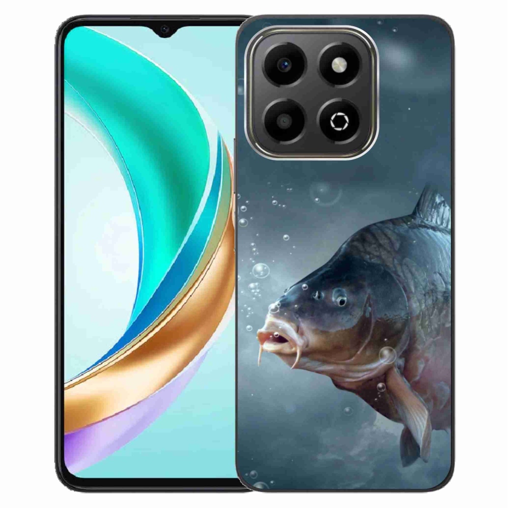 Gelový kryt mmCase na Honor X6b - kapr a bublinky