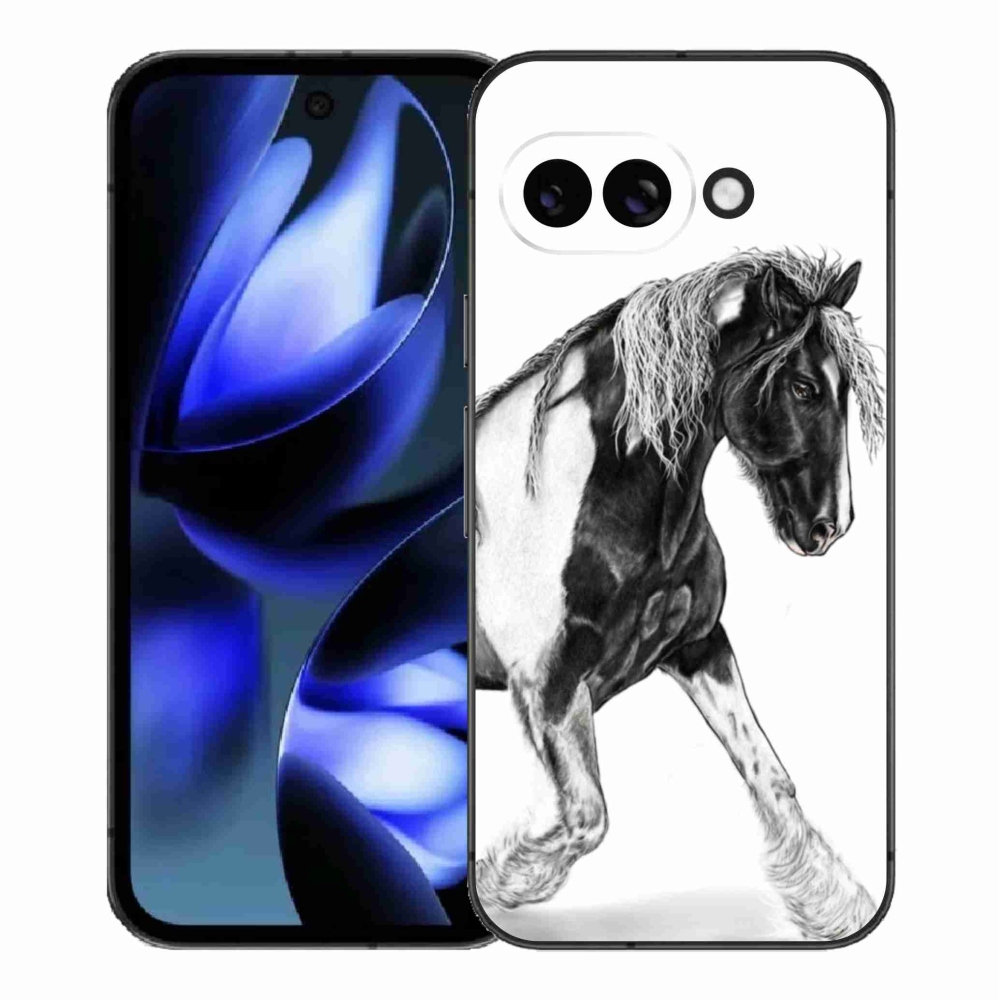 Gelový kryt mmCase na Google Pixel 9a - kůň
