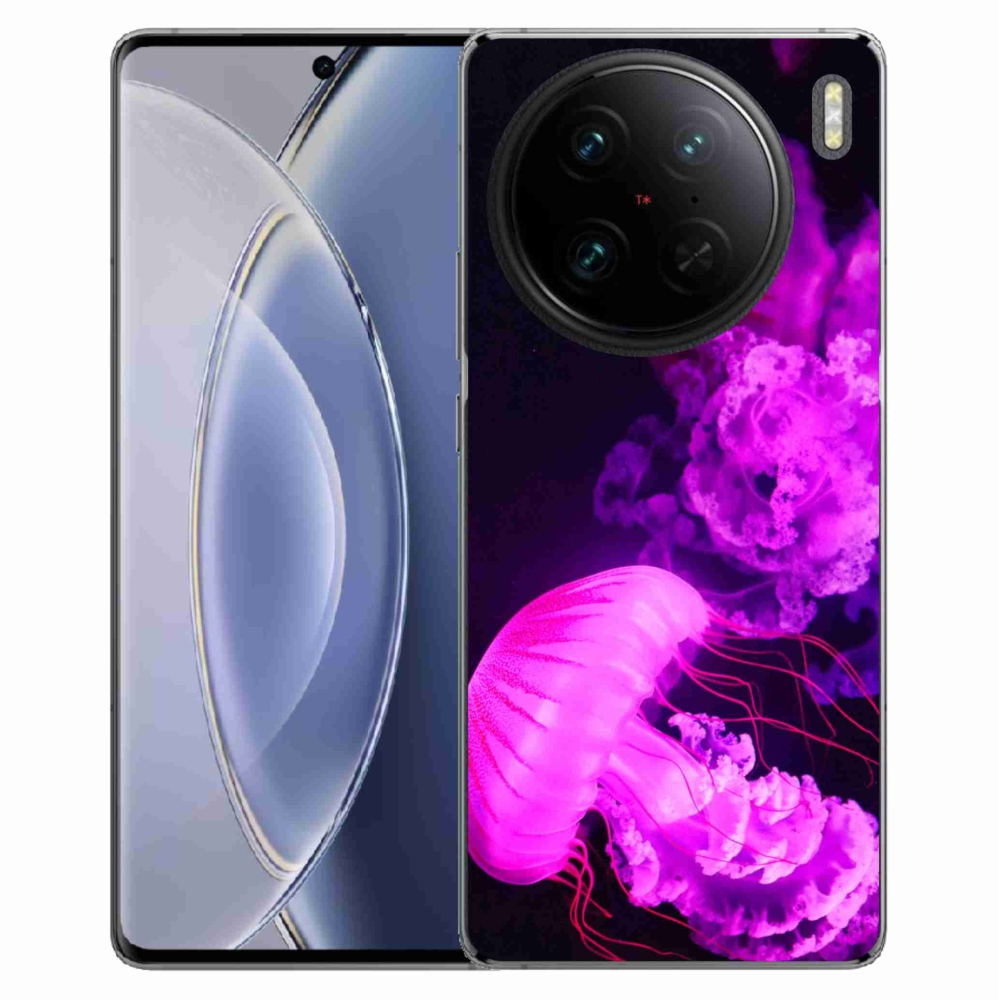 Gelový kryt mmCase na Vivo X90 Pro - medúza 1