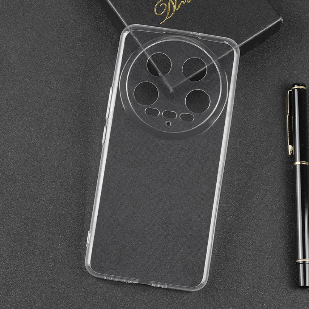 Průhledný gelový obal na Xiaomi 14 Ultra - průhledný