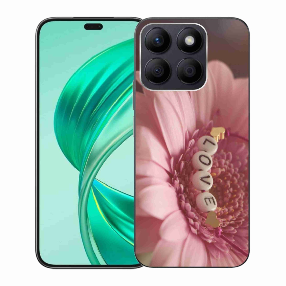 Gelový kryt mmCase na Honor X8b - přívěsek love