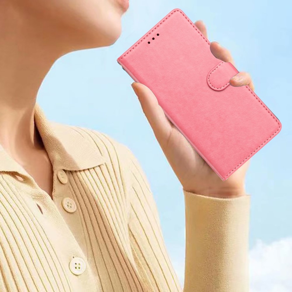 Clots knížkové pouzdro na Xiaomi Redmi Note 14 Pro 5G/Poco X7 5G - růžové