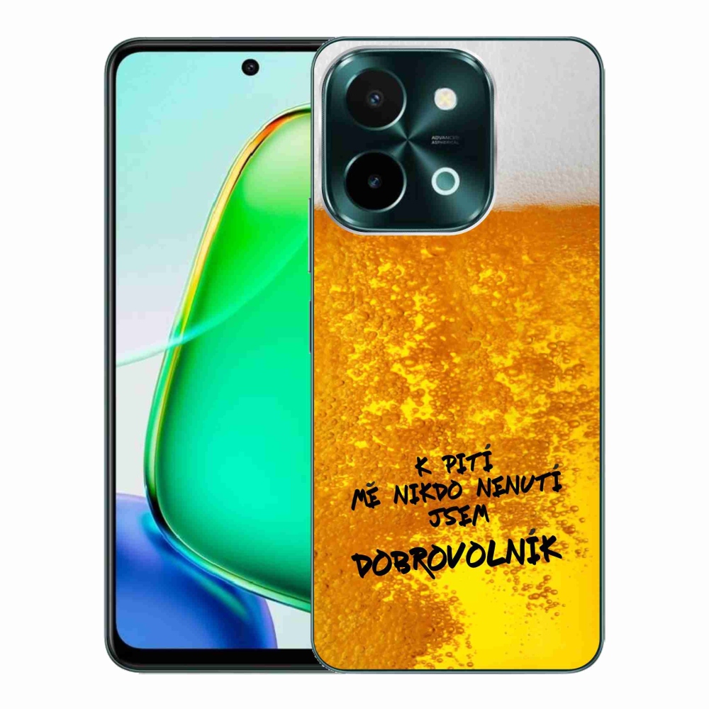 Gelový kryt mmCase na Vivo Y28 - pivní motiv 4