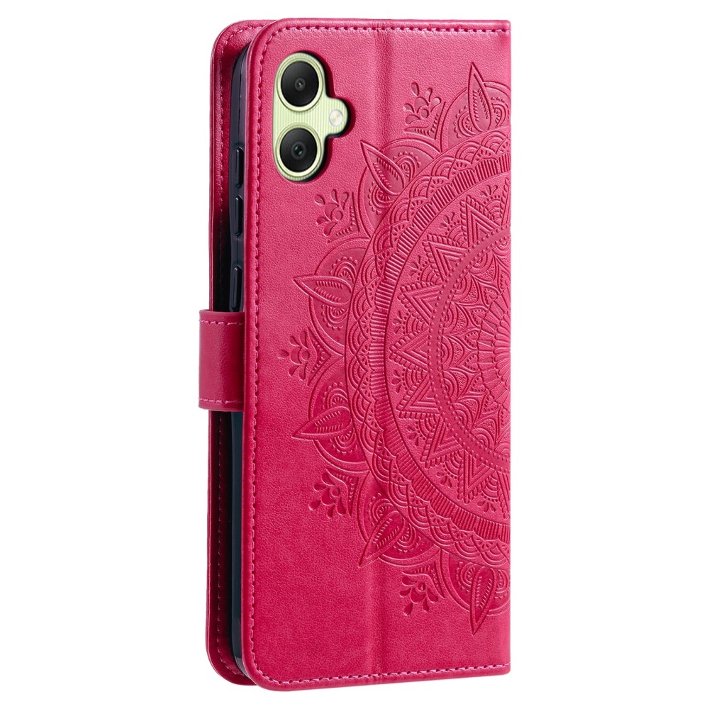 Mandala knížkové pouzdro na Samsung Galaxy A06 4G - rose