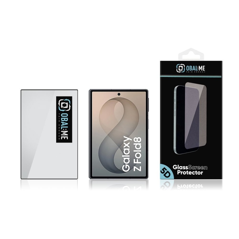 OBAL:ME 5D Tvrzené Sklo pro Samsung Galaxy Z Fold 8 Black