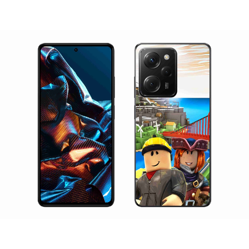 Gelový kryt mmCase na Xiaomi Poco X5 Pro 5G - roblox 1