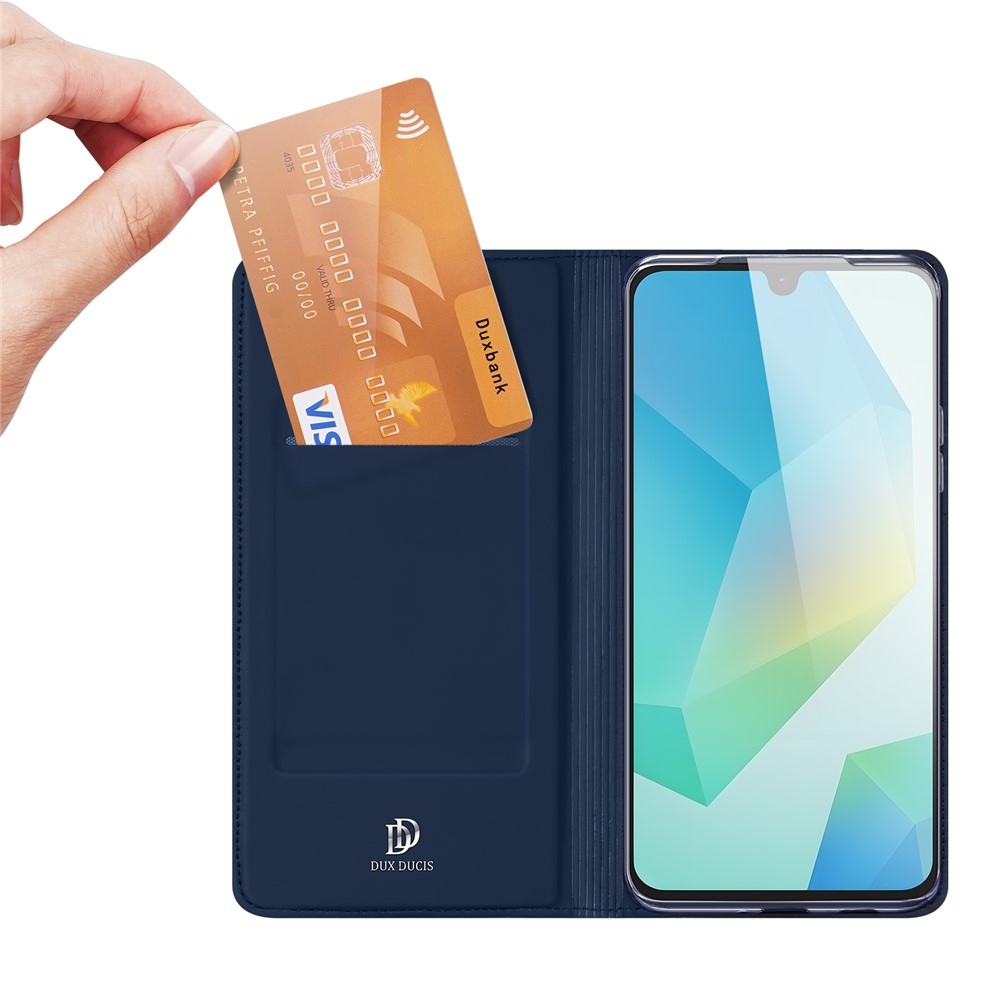 DUX knížkové pouzdro na Samsung Galaxy A17 5G - tmavěmodré