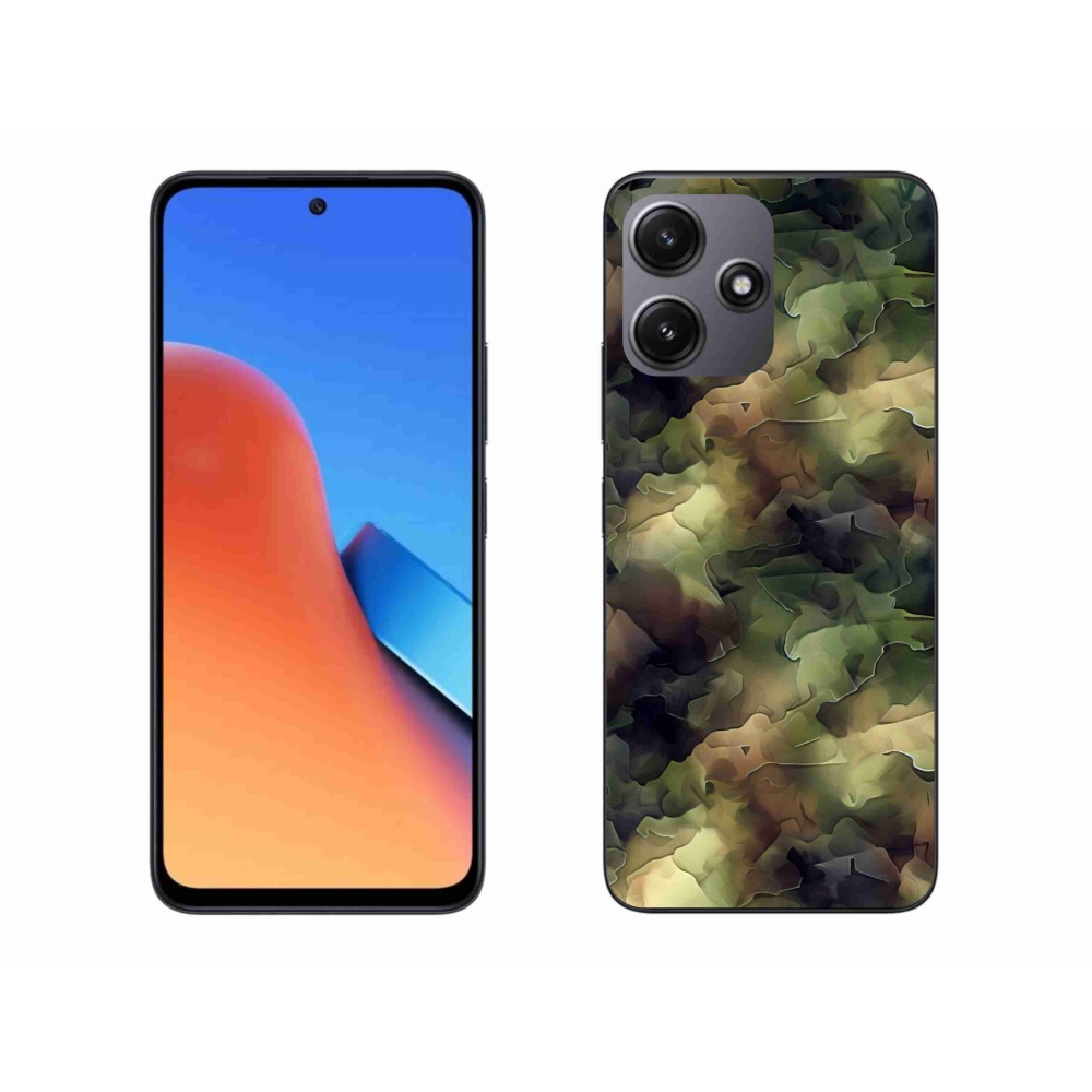 Gelový kryt mmCase na Xiaomi Redmi 12 5G - maskáčový vzor 10