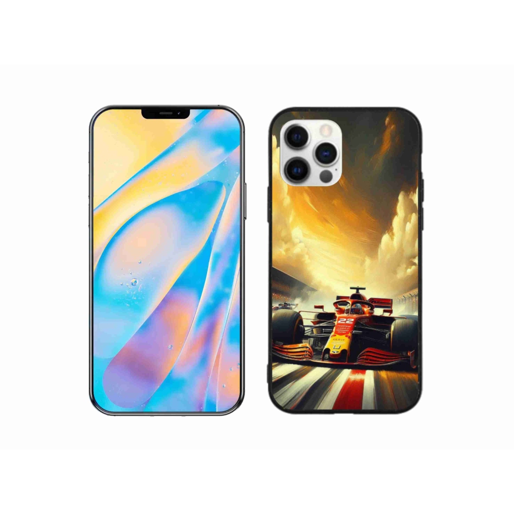Gelový kryt mmCase na iPhone 12 - formule 2