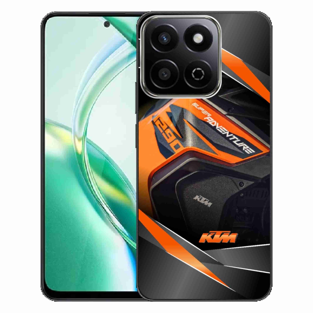 Gelový kryt mmCase na Honor 200 Smart 5G - motorka ktm