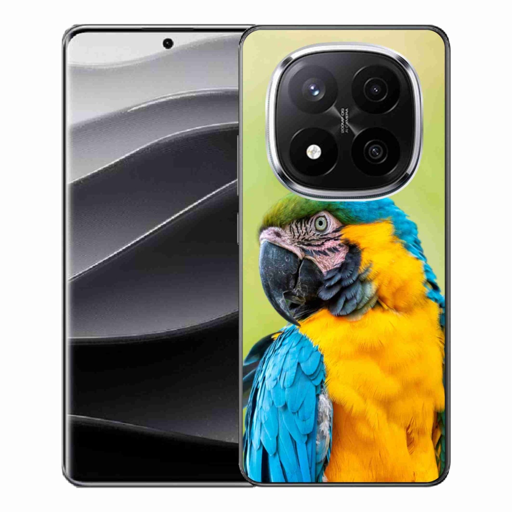 Gelový kryt mmCase na Xiaomi Redmi Note 14 Pro+ 5G - papoušek ara 2