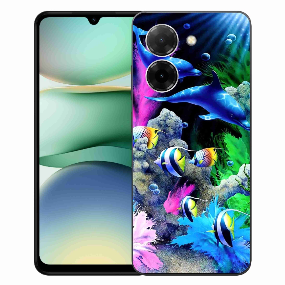 Gelový kryt mmCase na Xiaomi Redmi A5 (171.7x77.8x8.3mm) - mořský svět