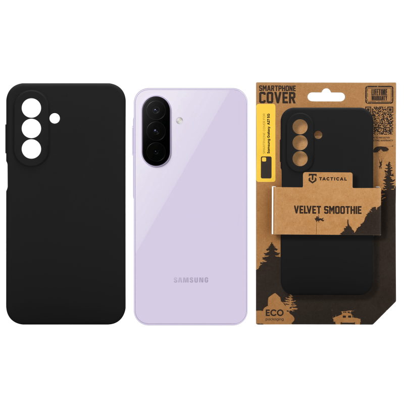 Tactical Velvet Smoothie Kryt pro Samsung Galaxy A27 5G Asphalt
