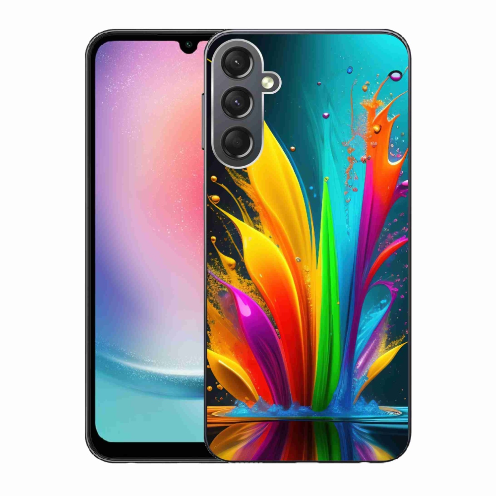 Gelový kryt mmCase na Samsung Galaxy A24 - abstraktní motiv 1