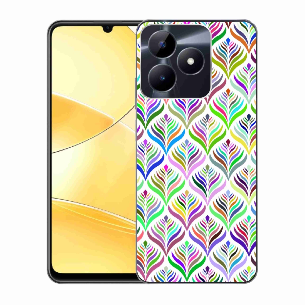 Gelový kryt mmCase na Realme C51/C53 - abstrakt 15