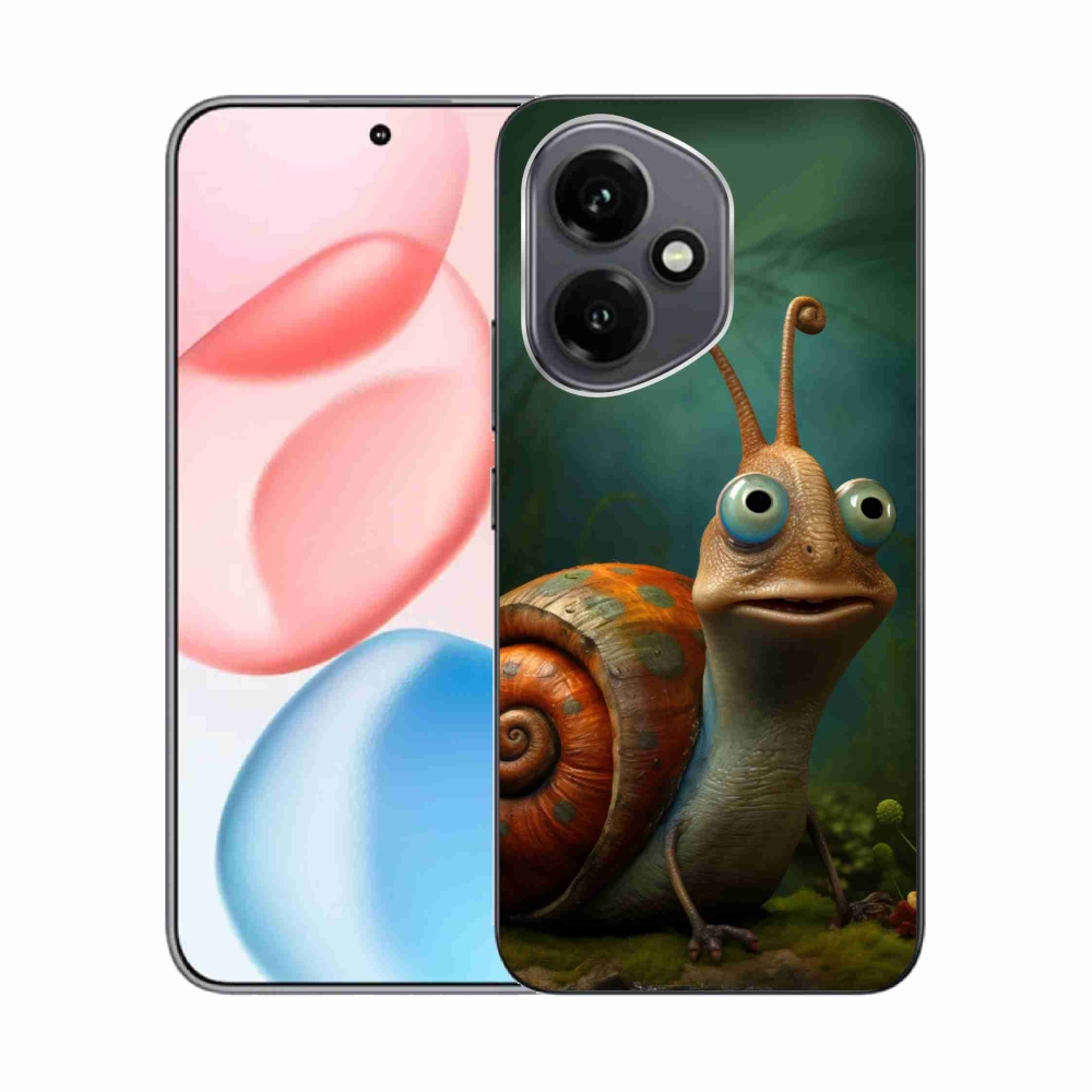 Gelový kryt mmCase na Honor 400 - šnek