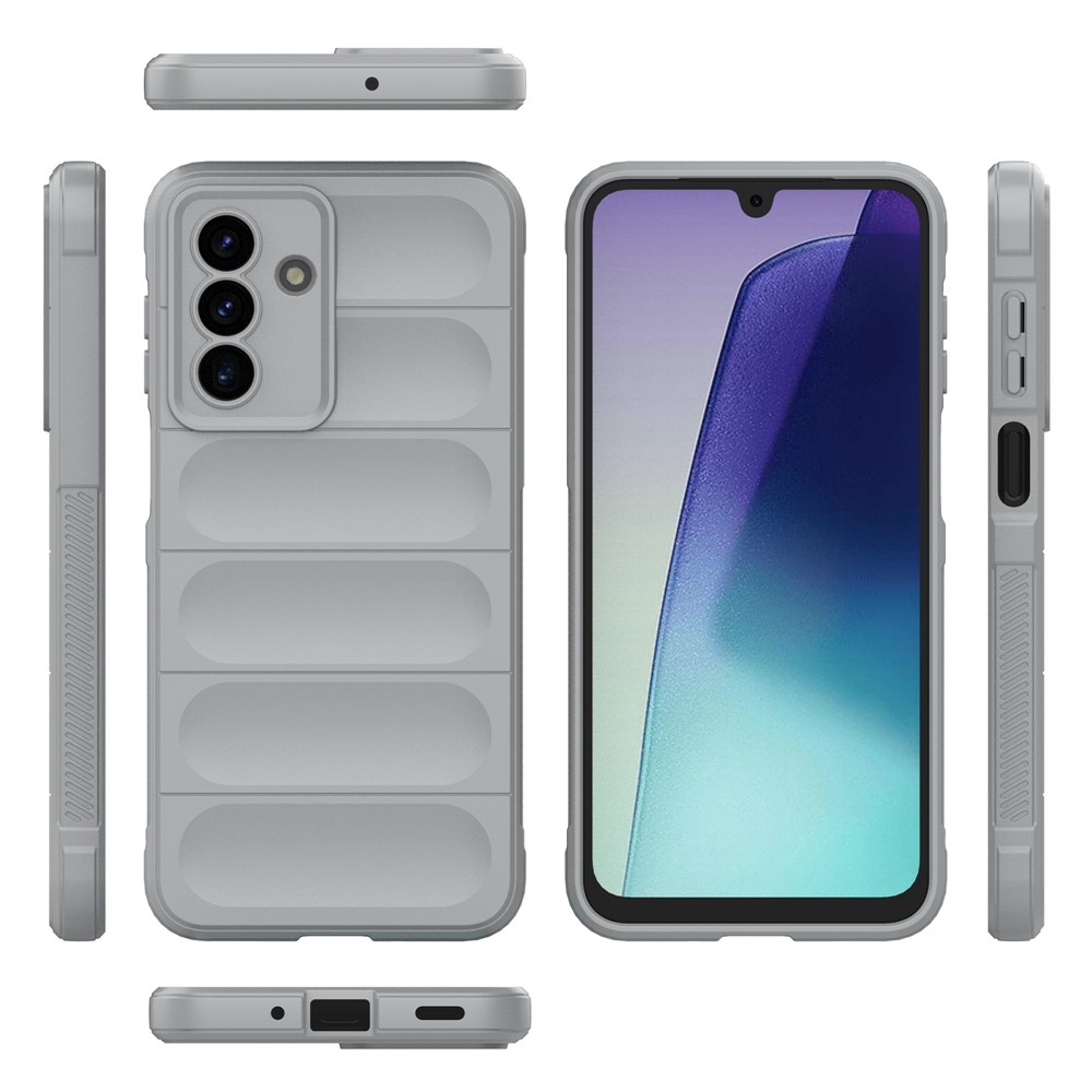 Rugg odolný gelový obal na Samsung Galaxy A17 5G - světlešedý
