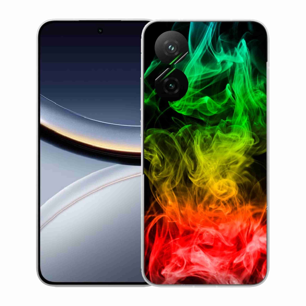 Gelový kryt mmCase na Xiaomi Poco F7 5G - abstraktní vzor 7