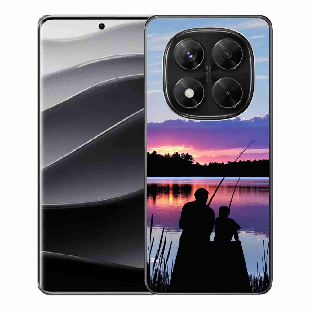 Gelový kryt mmCase na Xiaomi Redmi Note 14 Pro 5G/Poco X7 5G - rybaření 2