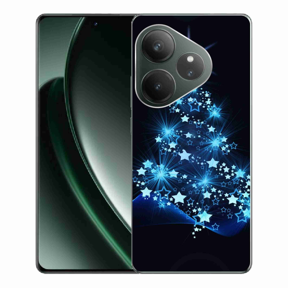 Gelový kryt mmCase na Realme GT 6 5G/GT 6T 5G - vánoční stromek