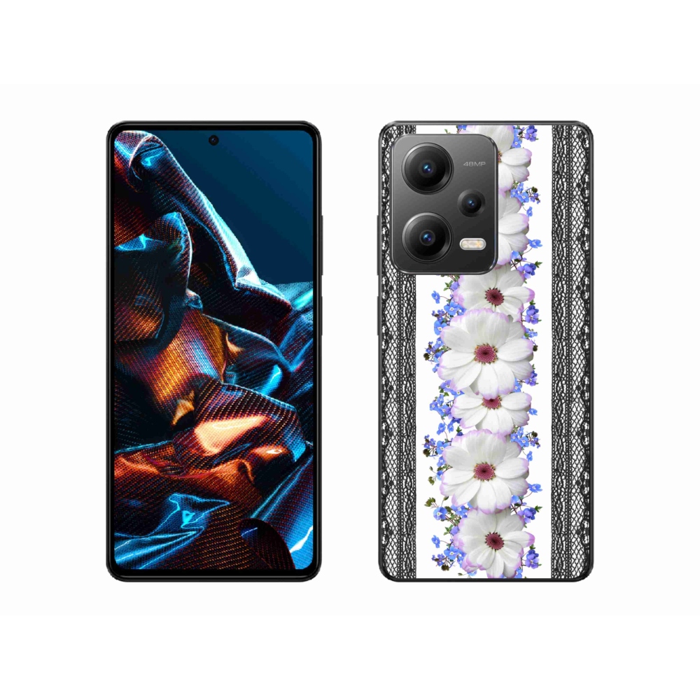 Gelový kryt mmCase na Xiaomi Redmi Note 12 Pro 5G - květiny 8