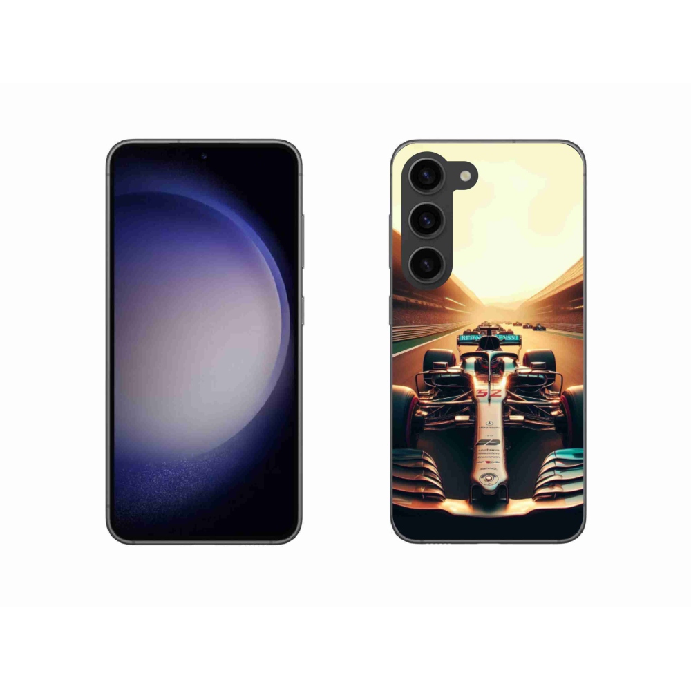 Gelový kryt mmCase na Samsung Galaxy S23 5G - formule 1
