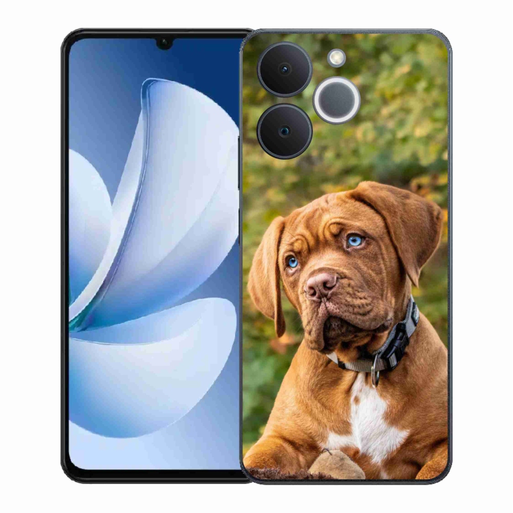 Gelový kryt mmCase na Realme Note 70T - štěně 