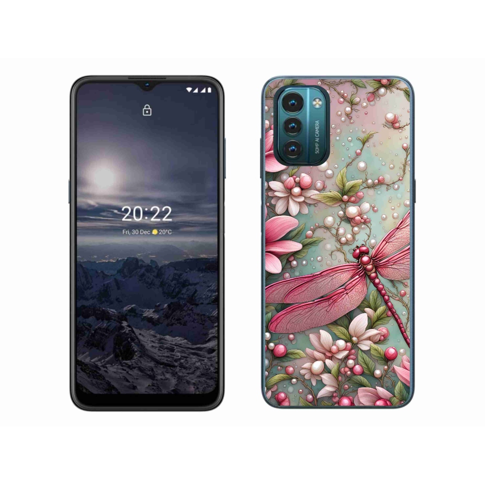 Gelový kryt mmCase na Nokia G11/G21 - vážka