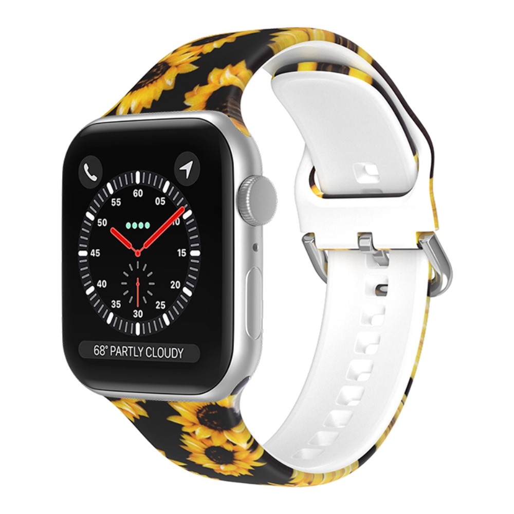 Print silikonový řemínek na Apple Watch Ultra/Ultra 2 49mm/SE/SE 2022/2023 44mm/9/8/7 45mm/6/5/4 44mm/3/2/1 42 mm - vzor B