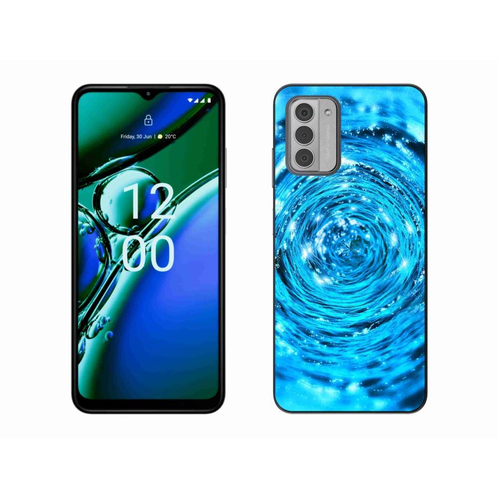 Gelový kryt mmCase na Nokia G42 - vodní vír