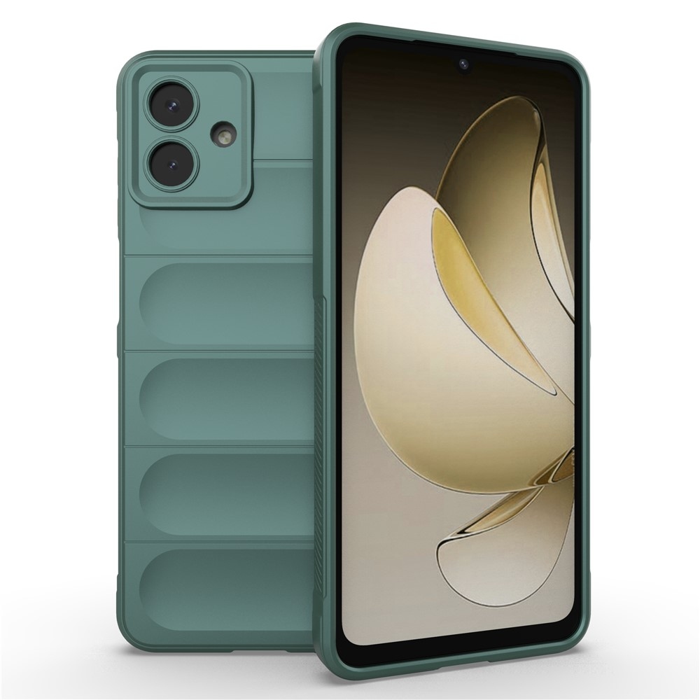 Rugg odolný gelový obal na Samsung Galaxy A07 4G - zelený
